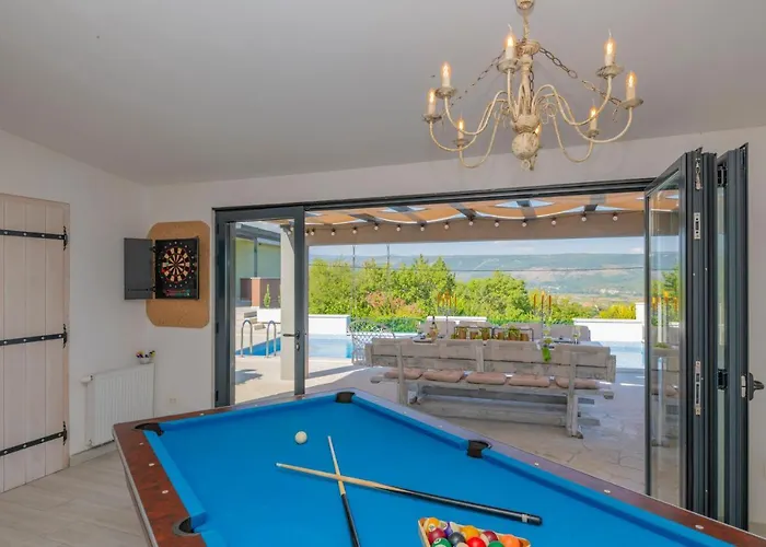 Villa Ravijola With Heated Pool - Grubine * Grubine